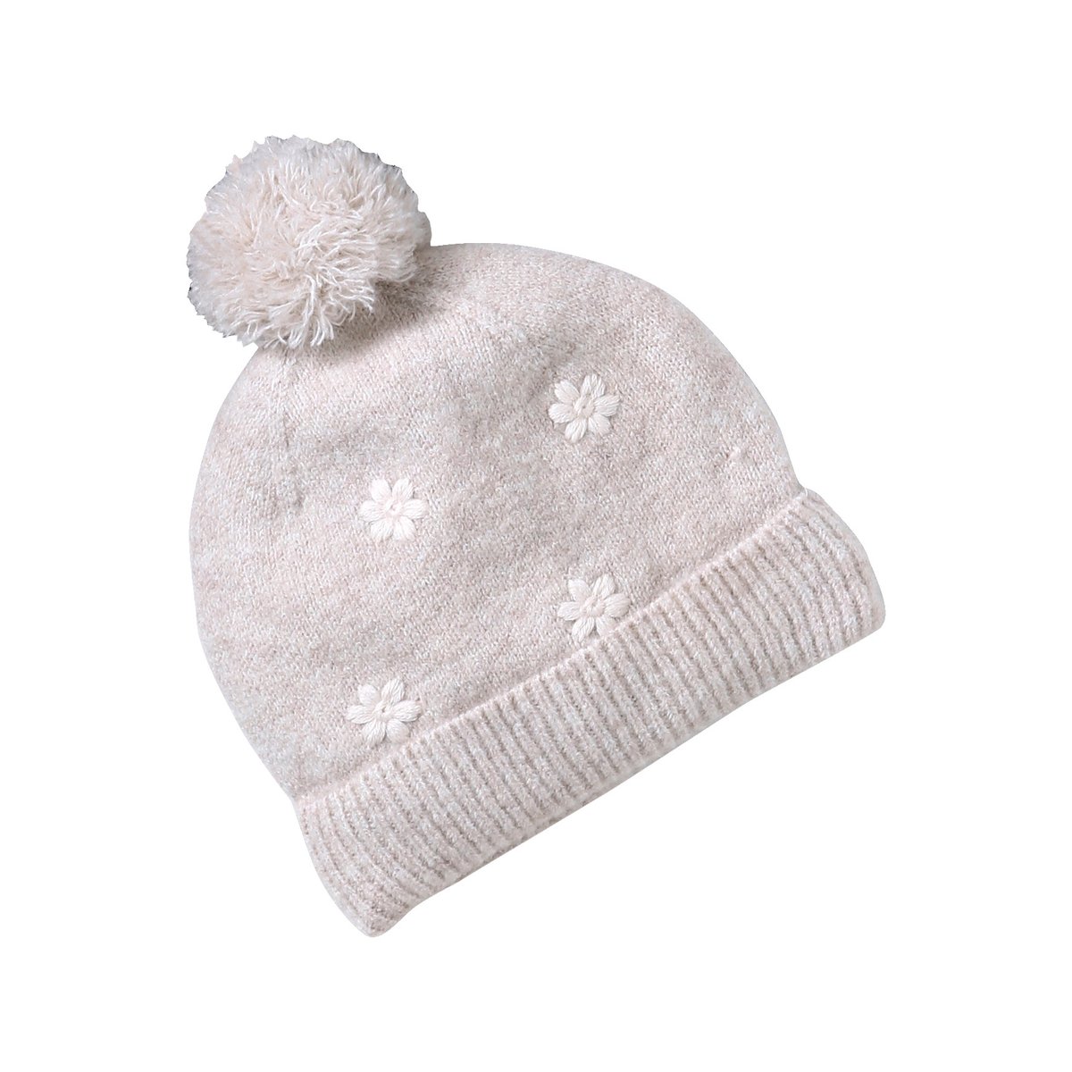 Ensemble tricot bonnet, snood et gants sable, VERTBAUDET