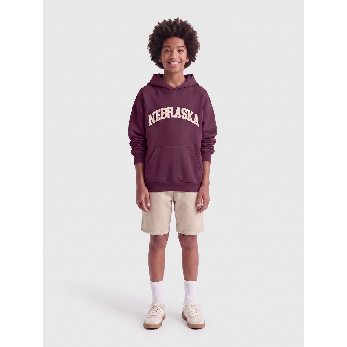 Sweat À Capuche mauve wine, ONLY & SONS JUNIOR