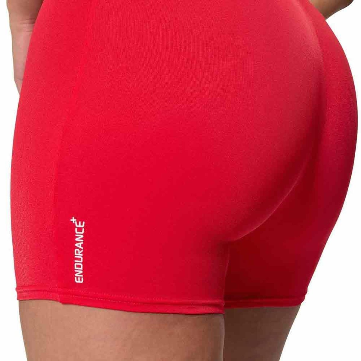 Maillot de bain shorty uni rouge, SPEEDO