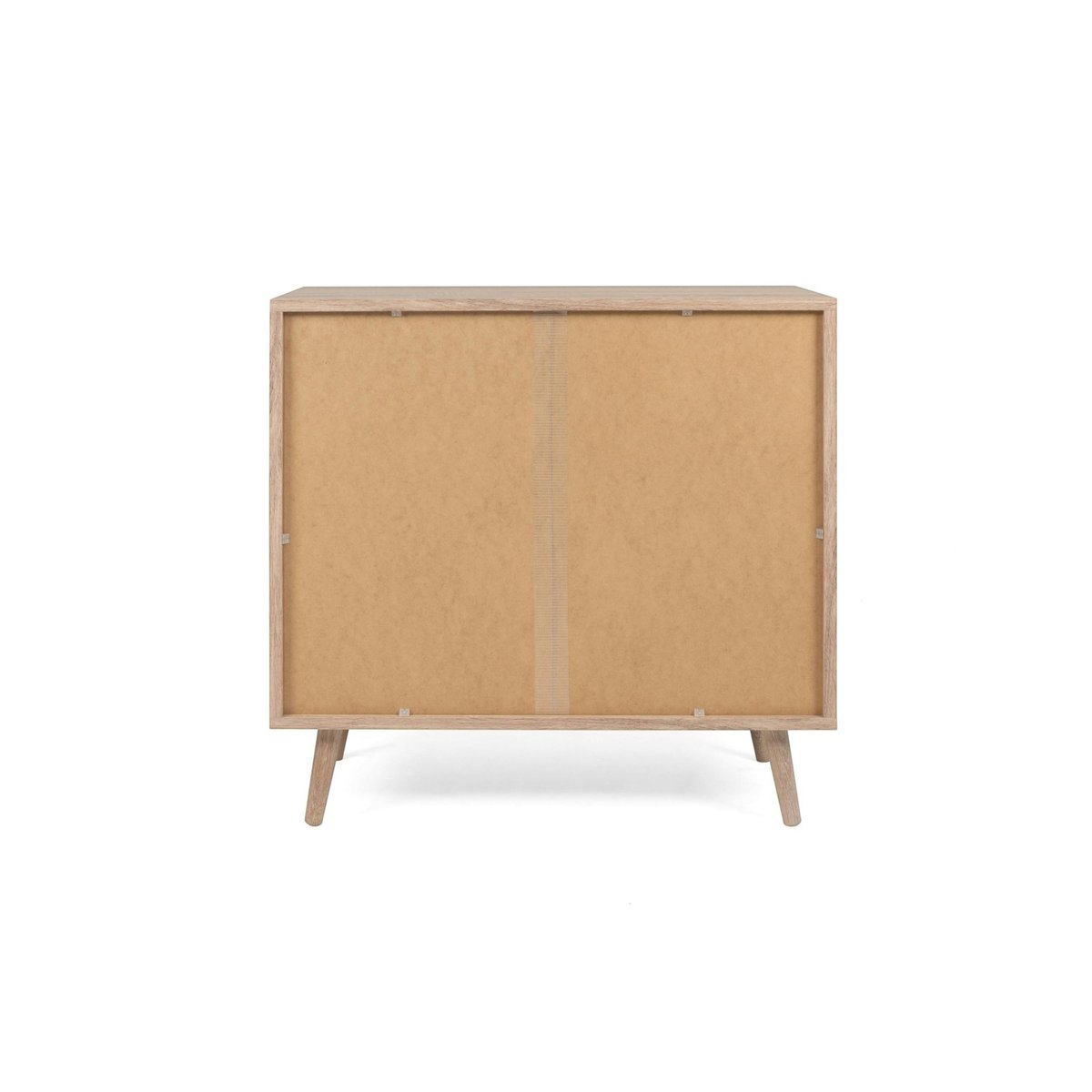 Commode bohème 3 tiroirs effet rotin SONA bois naturel, PIER IMPORT
