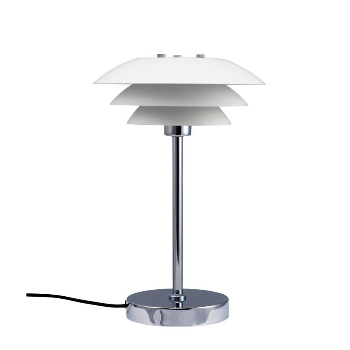 Lampe à poser DL20 blanc/argent, DYBERG LARSEN