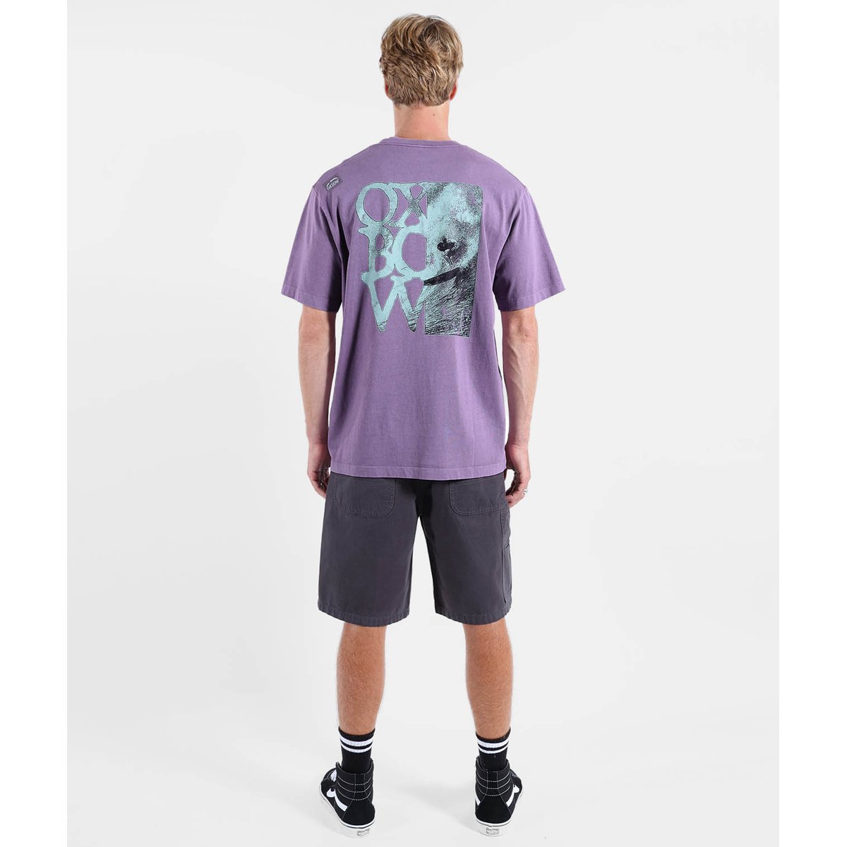 Tee-shirt manches courtes AUSSIE purple, OXBOW