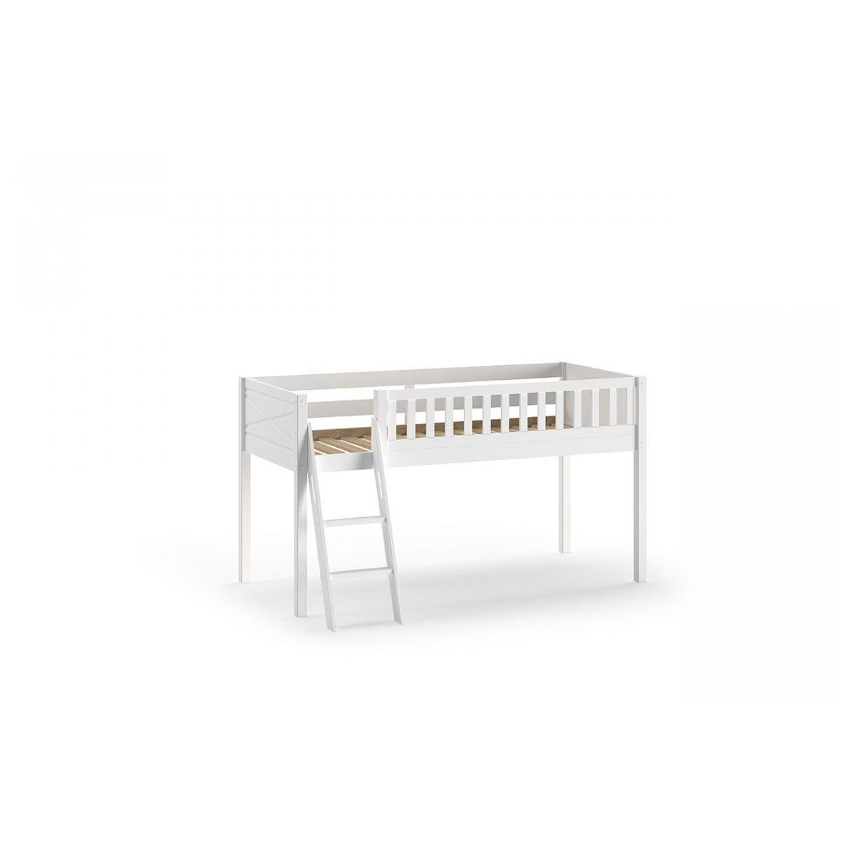 Scott Lit Mezzanine et Rideau Dino couleur unique, VIPACK
