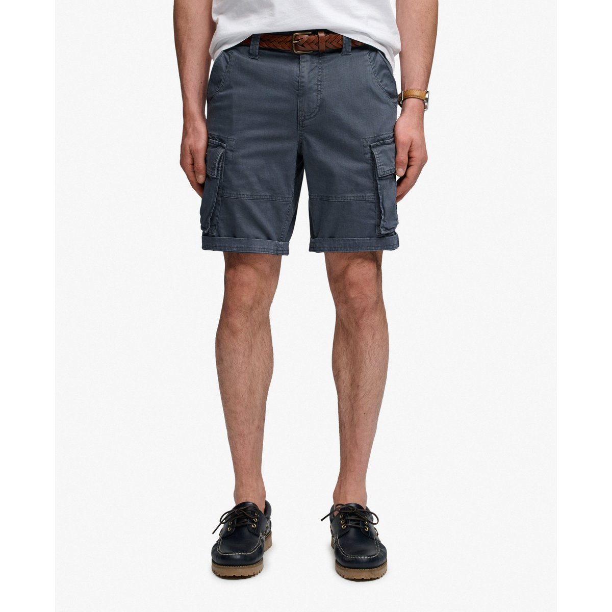 Short Cargo Core gris ardoise magma, SUPERDRY