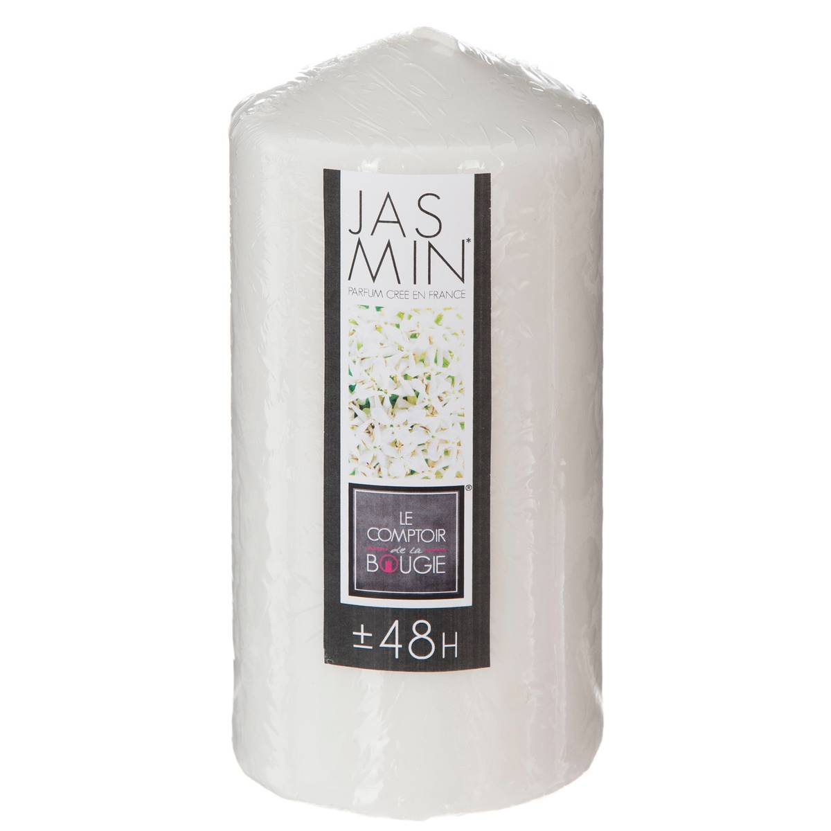 Bougie parfumée NINA blanc, ATMOSPHERA