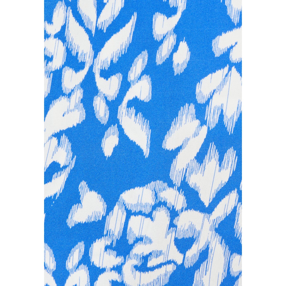 Pantalon fibres pure viscose Lenzing(TM) bleu graphique, DAMART