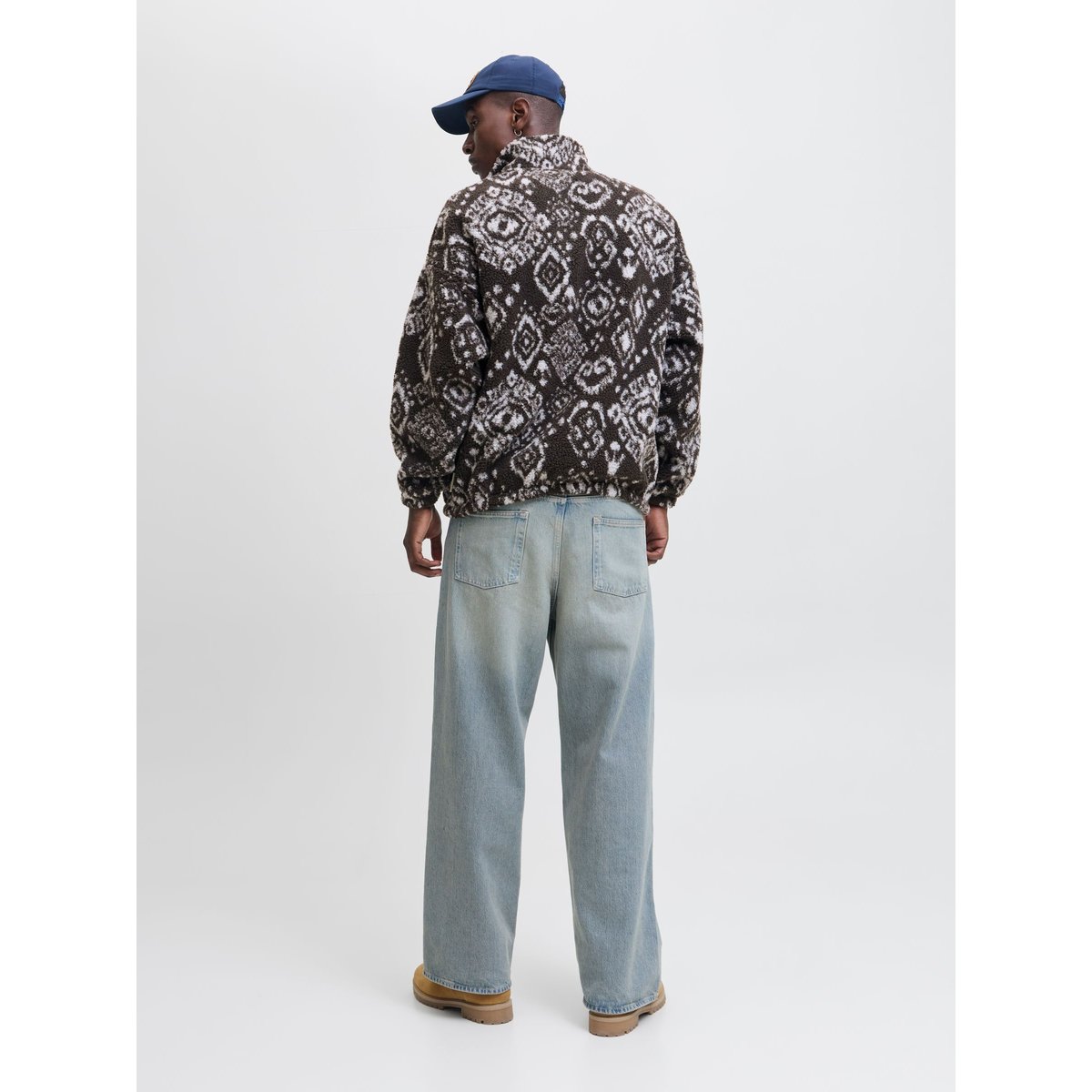 Sweat-Shirt En Polaire asphalt, JACK & JONES