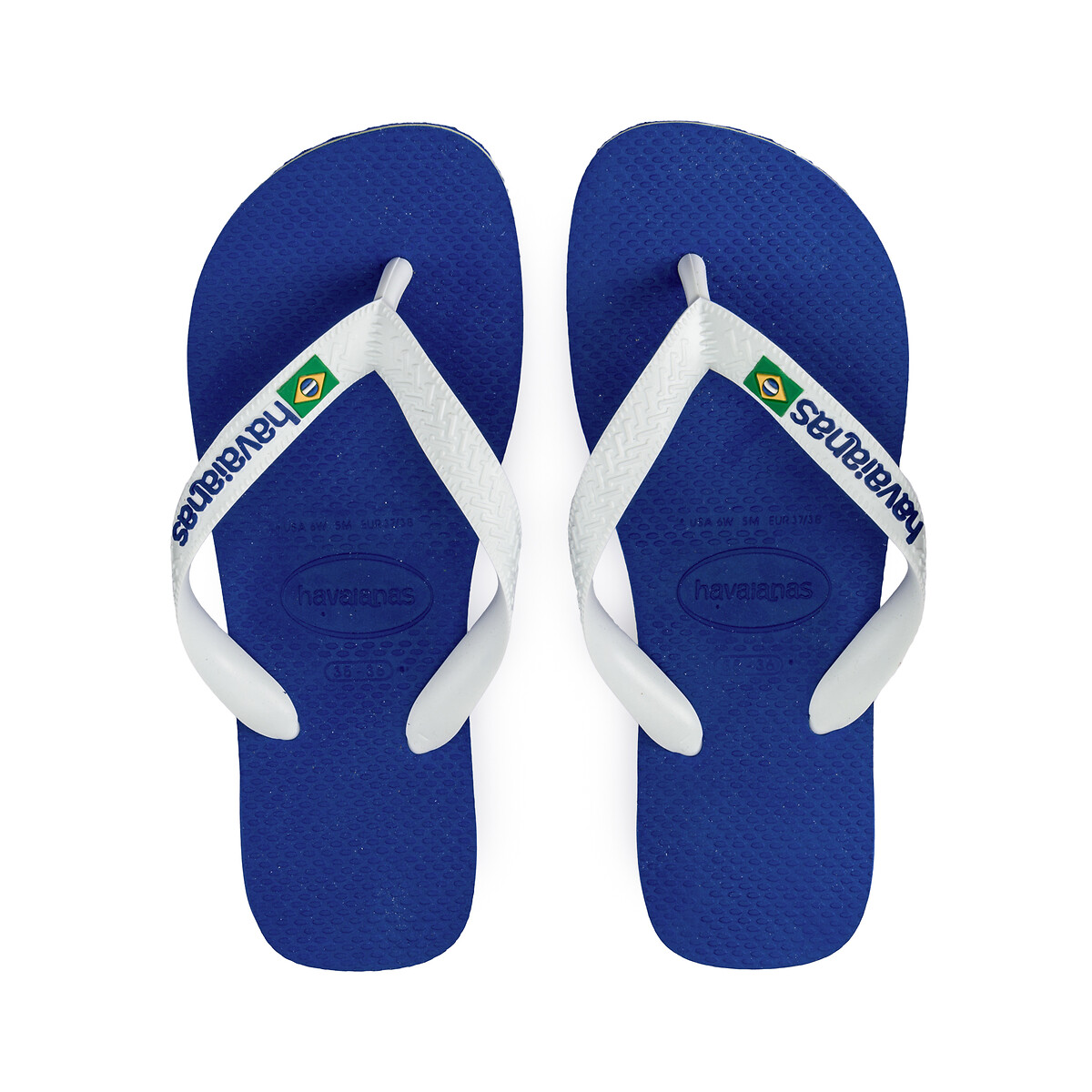Tong Brazil Logo bleu, HAVAIANAS