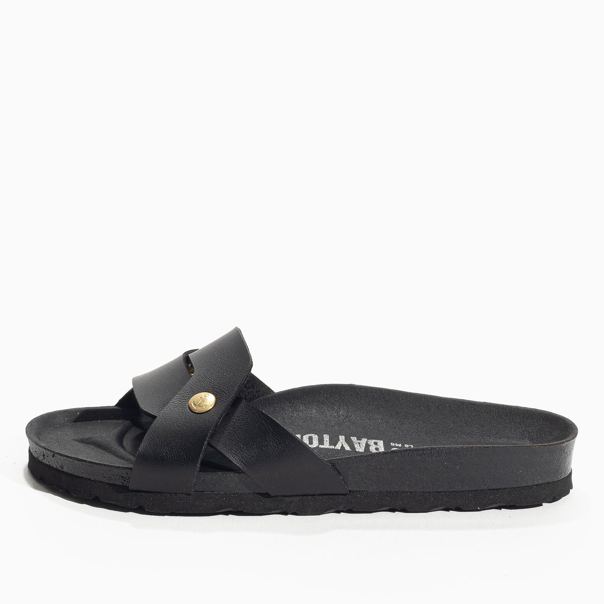 Sandales Vegan KLIMT noir, BAYTON