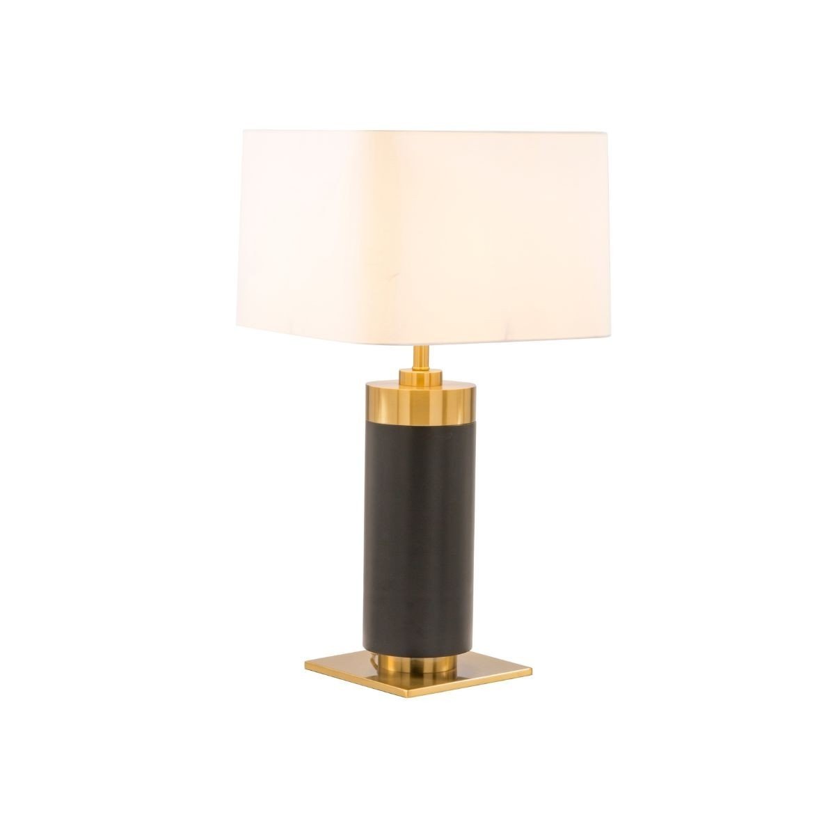 Lampe à poser en métal noir et finition laiton doré H73 cm - VENDOME noir, SIGNATURE