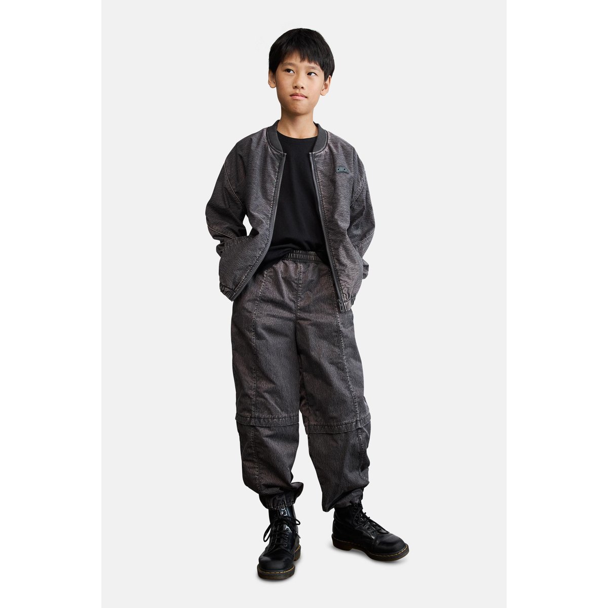 Pantalon bouffant long noir, DESIGUAL