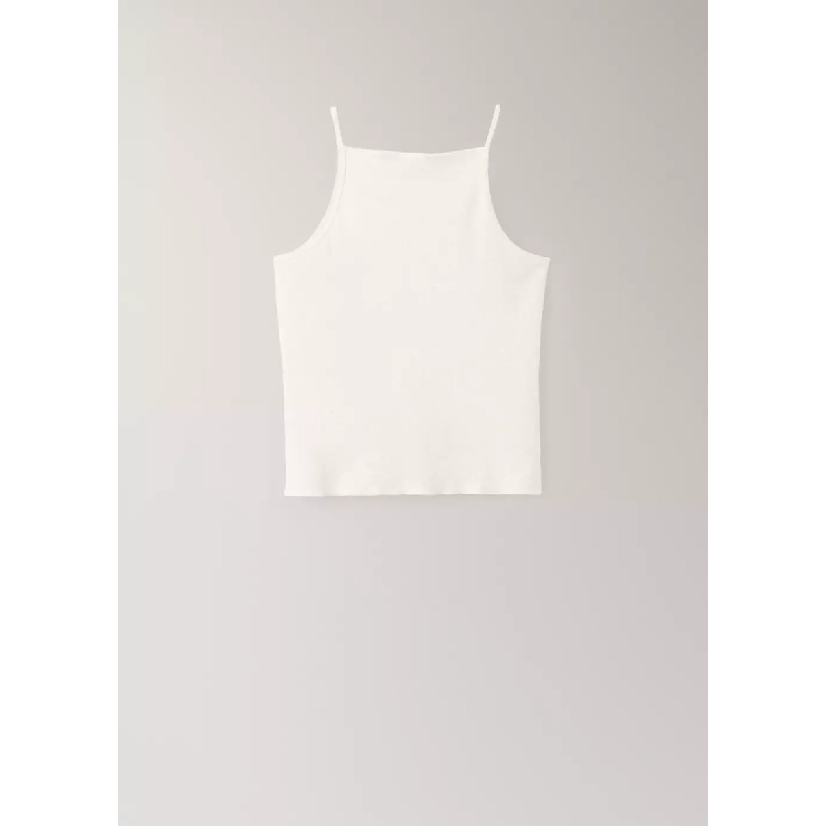 Top pyjama à bretelles fines beige, MANGO