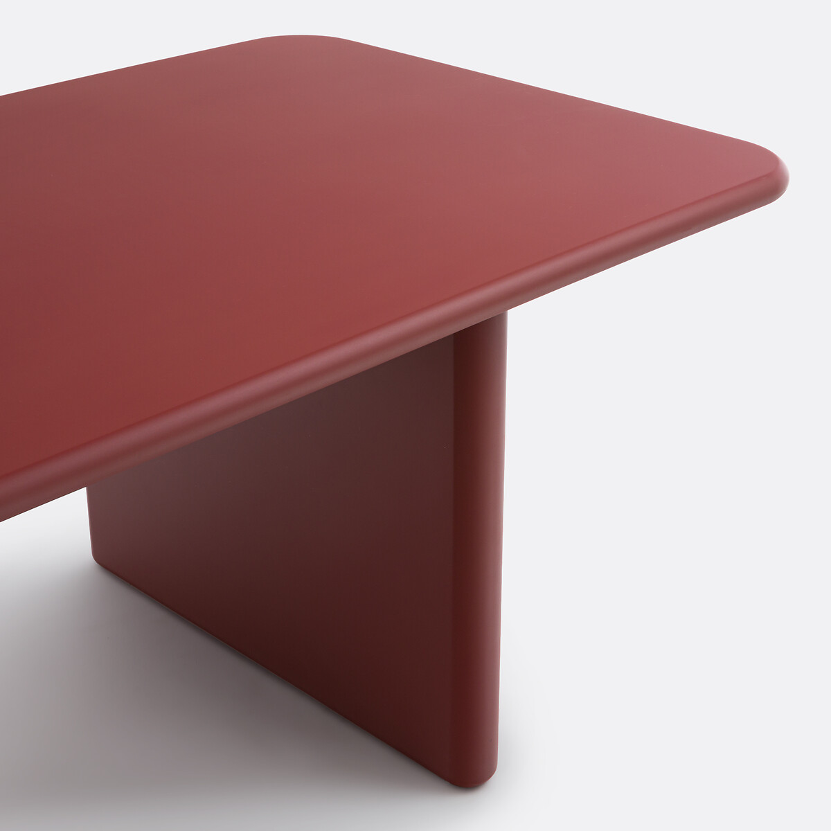 Table à manger, laquée, 8 couverts, MARVELA rouge, LA REDOUTE INTERIEURS