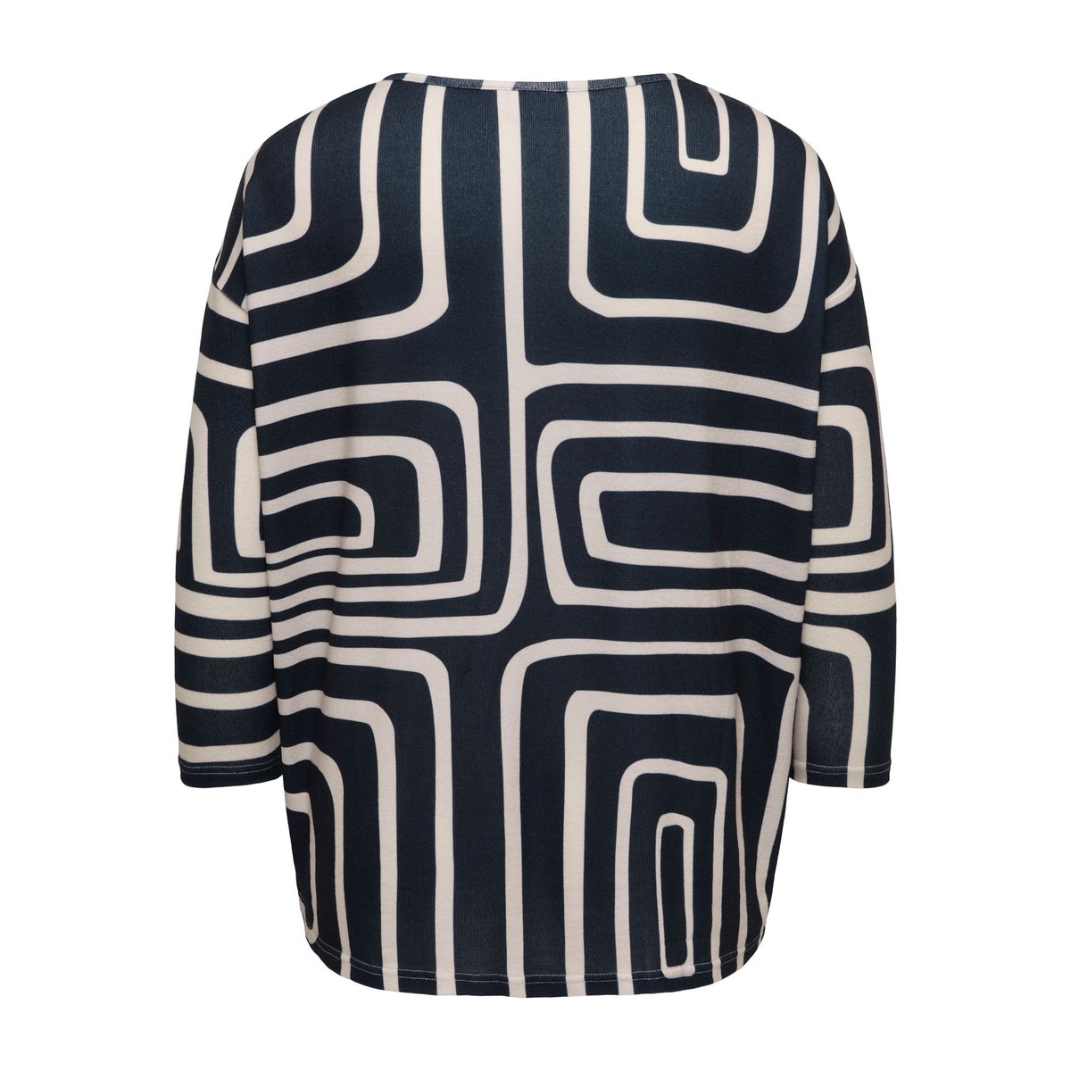 T-shirt manches 3/4 imprimé black 7, ONLY CARMAKOMA