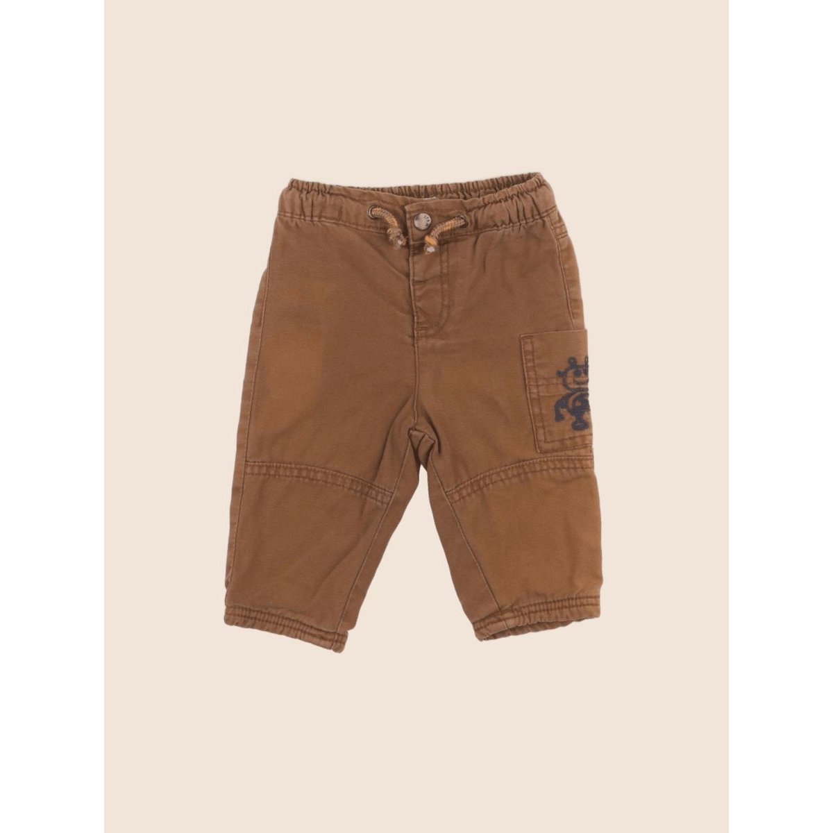 Pantalon - Etat satisfaisant marron, DPAM