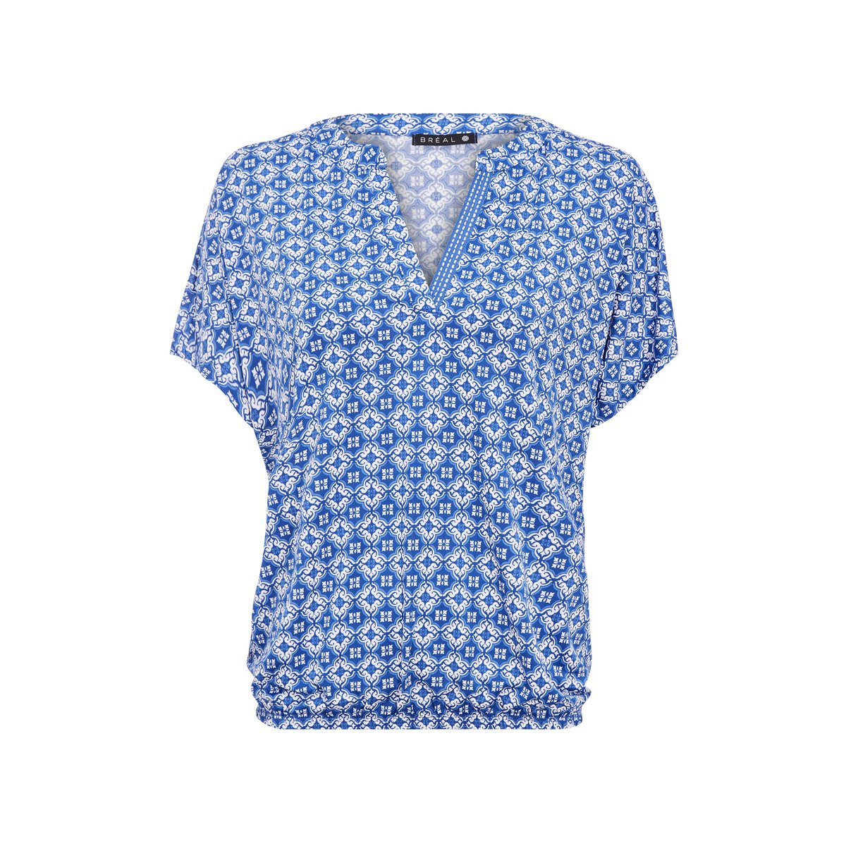 T-shirt à manches courtes bleu foncé, BREAL