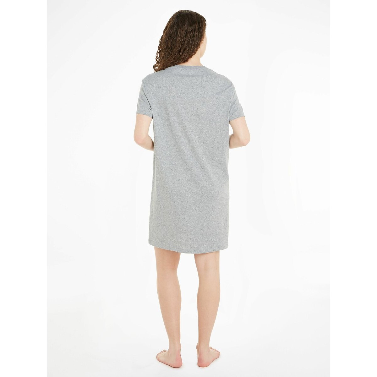 Camicia da notte maniche corte Original grigio, TOMMY HILFIGER