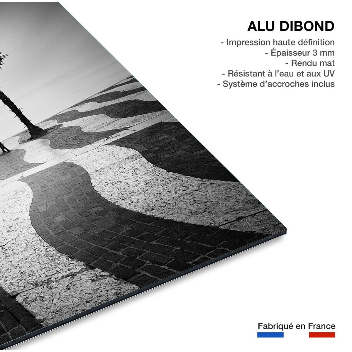 Tableau front de mer tableau alu dibond, HEXOA