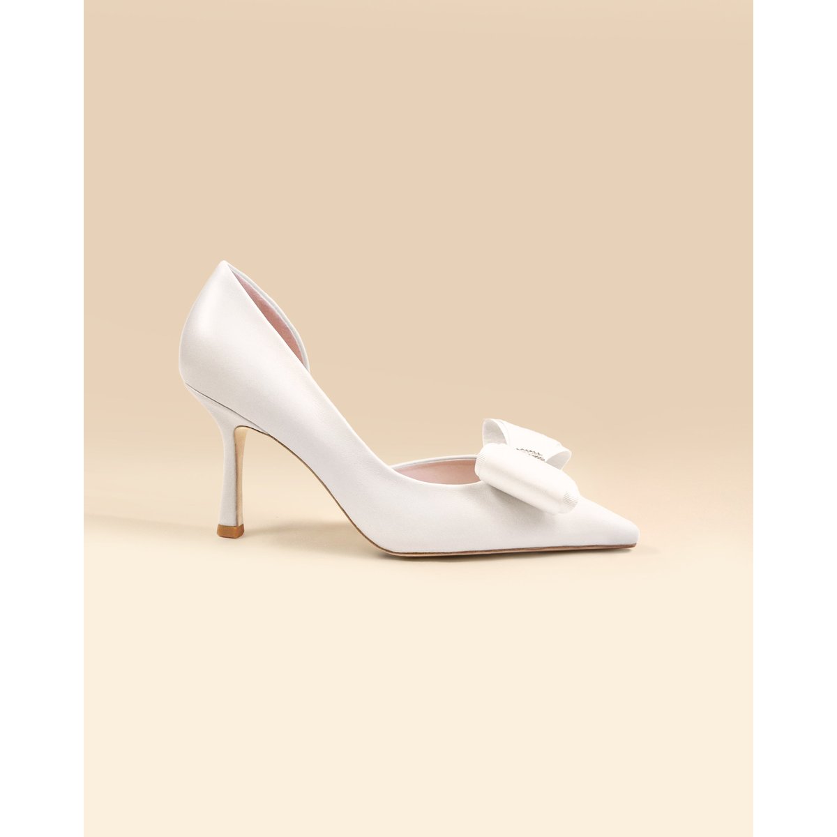 Escarpins à strass IRIS blanc, MI MAI