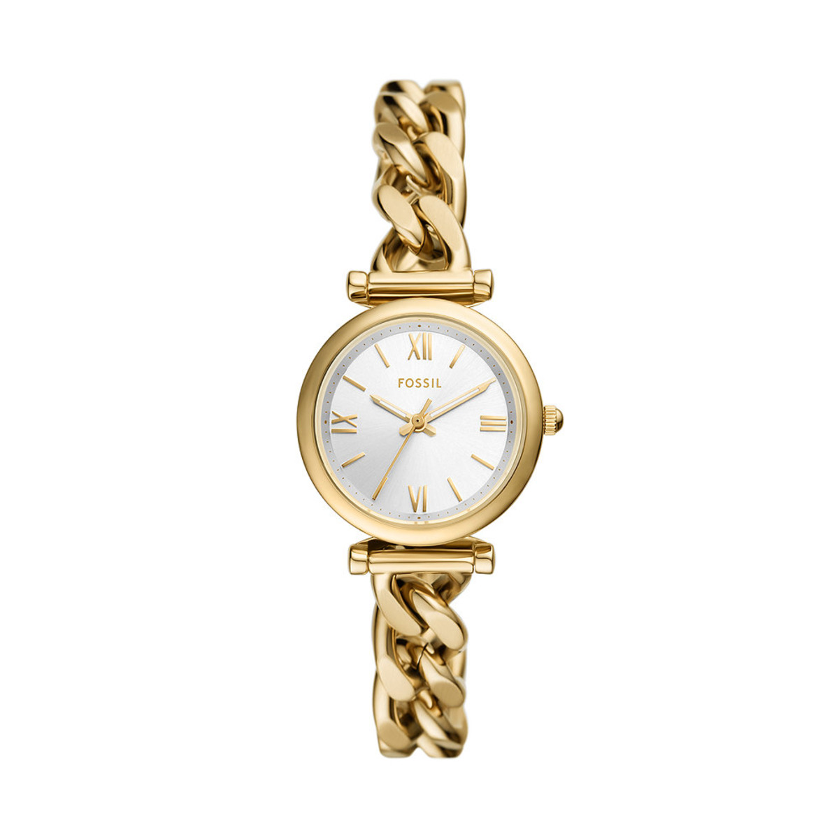 Montre Analogique CARLIE doré blanc doré, FOSSIL