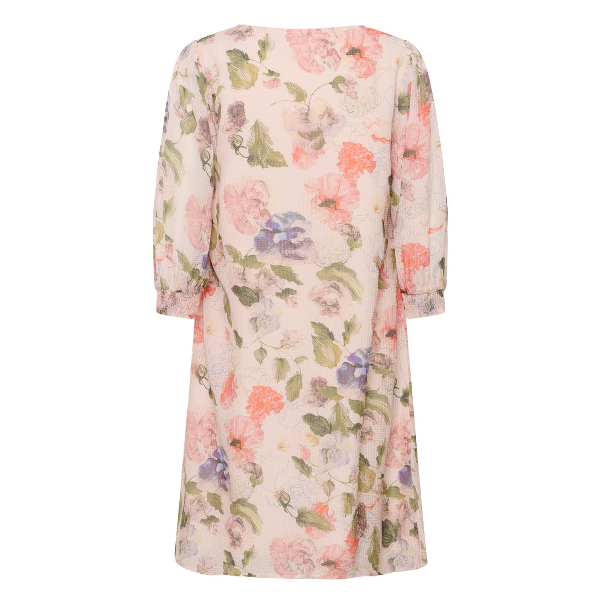 Robe rose floral sepia rose flower, CREAM