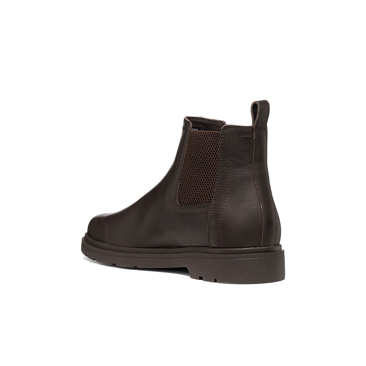 Botas Chelsea de piel SPHERICA EC1 marrón oscuro, GEOX