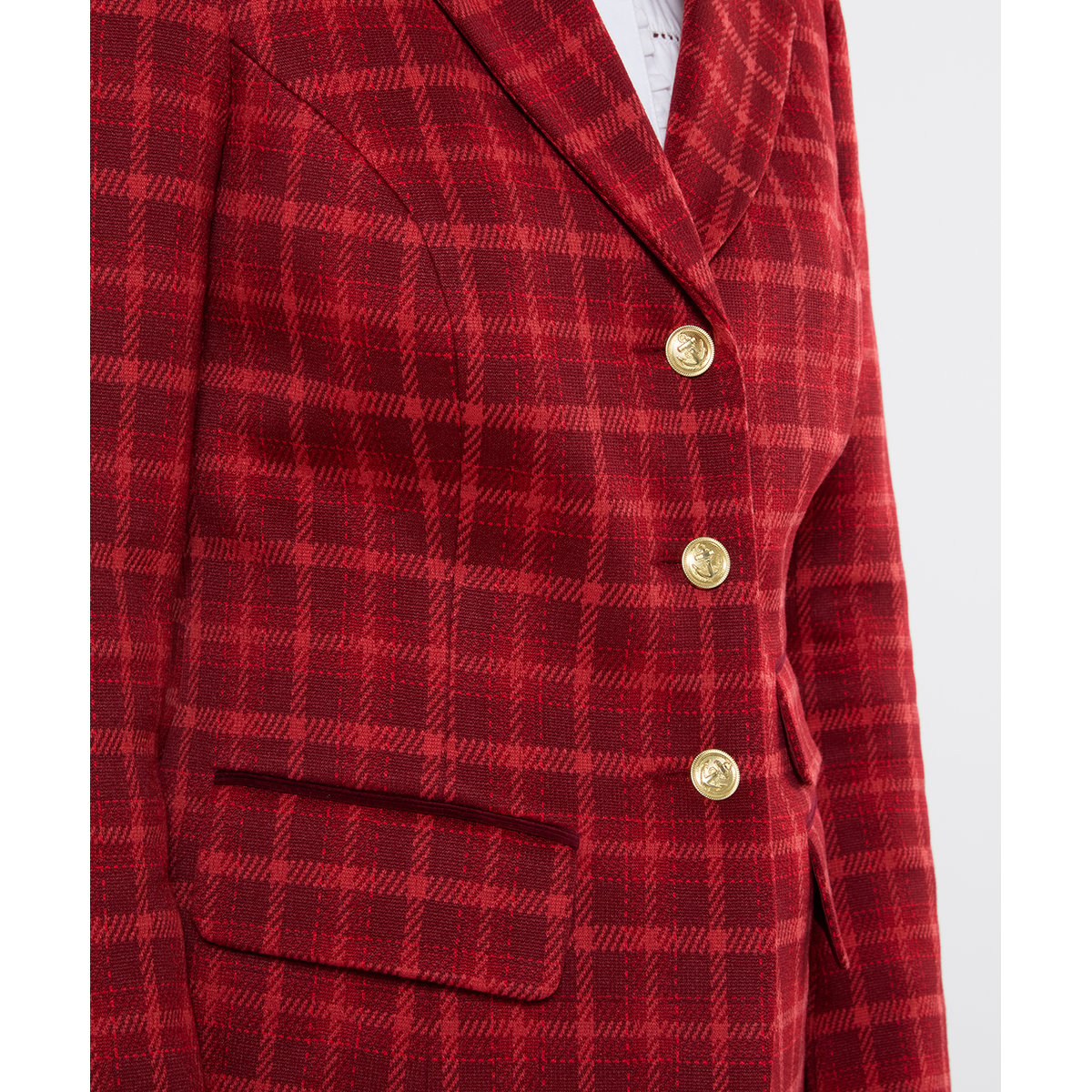 Veste à Carreaux Dahlia orange, JOE BROWNS