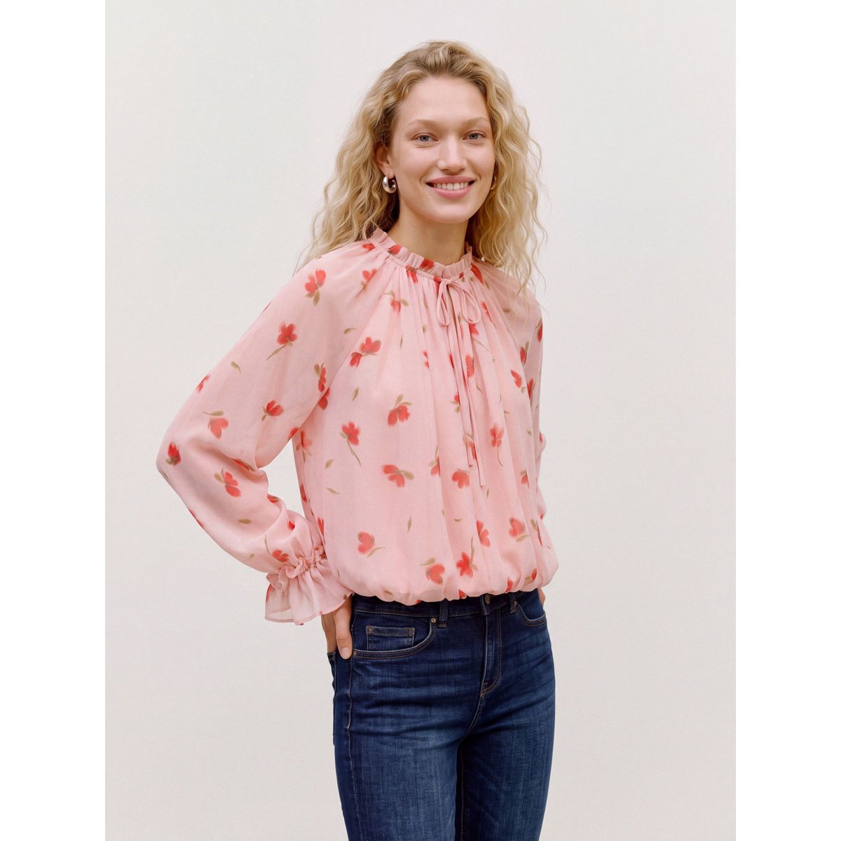 Blouse rose - chintz rose 1, VERO MODA