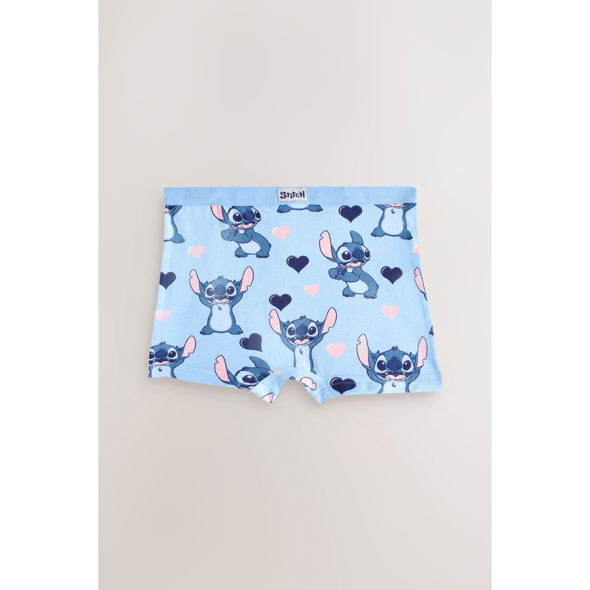 Short disney stitch et angel, lot de 5 rose/bleu, NEXT
