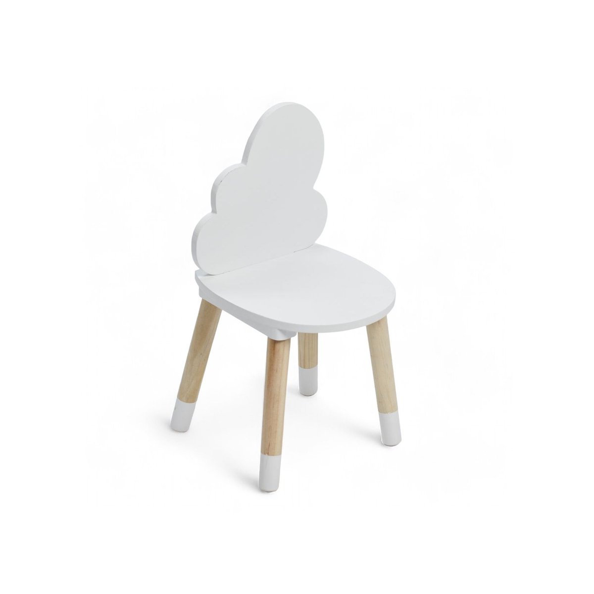 Chaise enfant en forme nuage LA TETE DANS LES NUAGES blanc, FACTORY