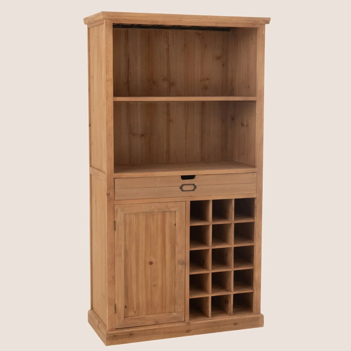 Bar en bois 1 porte 1 tiroir 1 tablette - MIRA bois clair, HELLIN, DEPUIS 1862