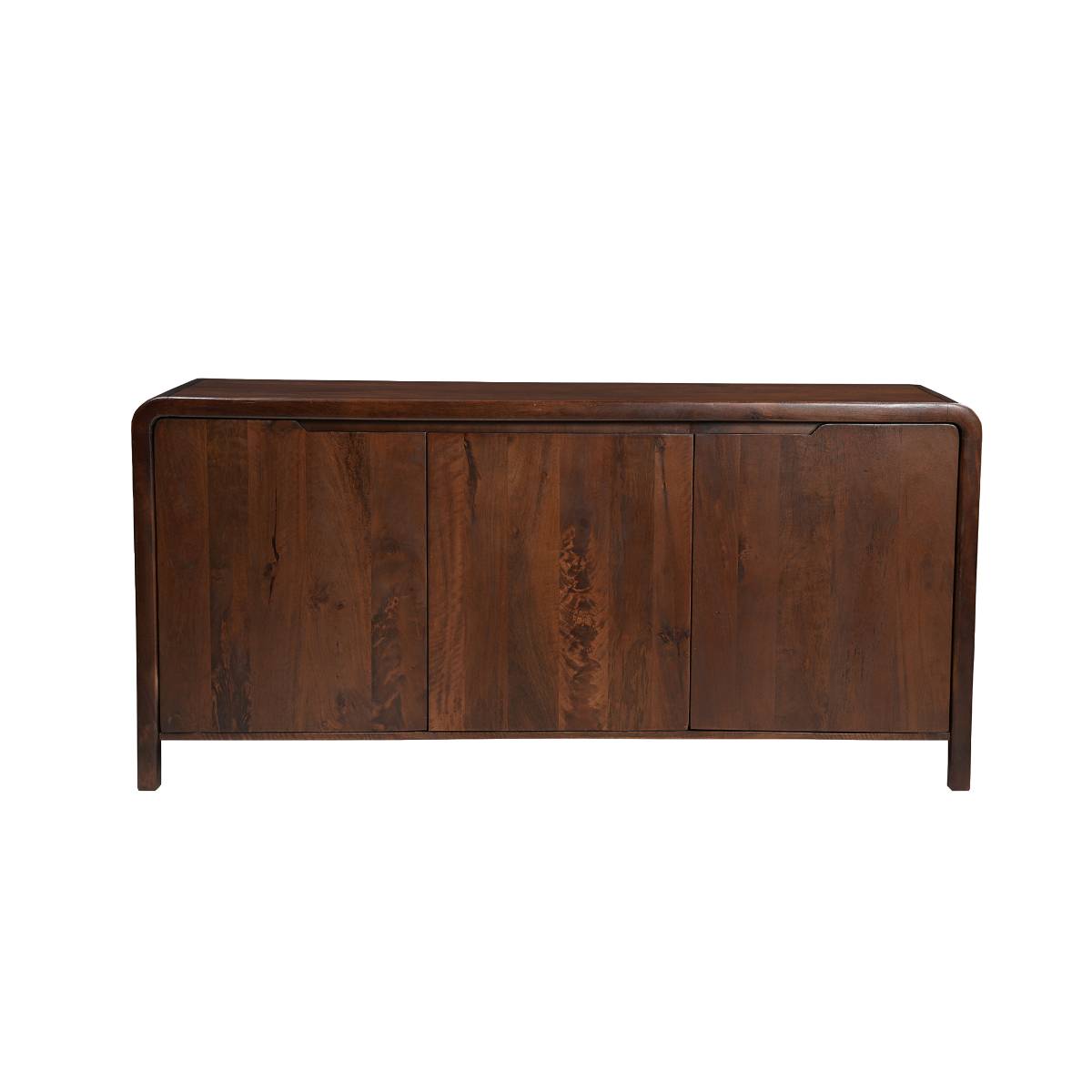 Buffet en bois de manguier foncé NORIEL bois foncé, MADE IN MEUBLES 