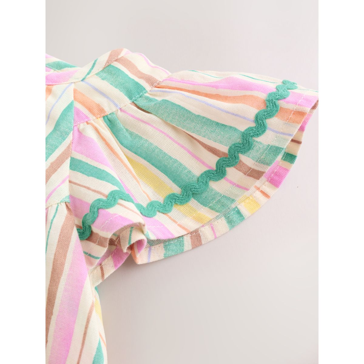 Robe tissée et culotte bébé, 2 pièces rayures multicolores, NEXT