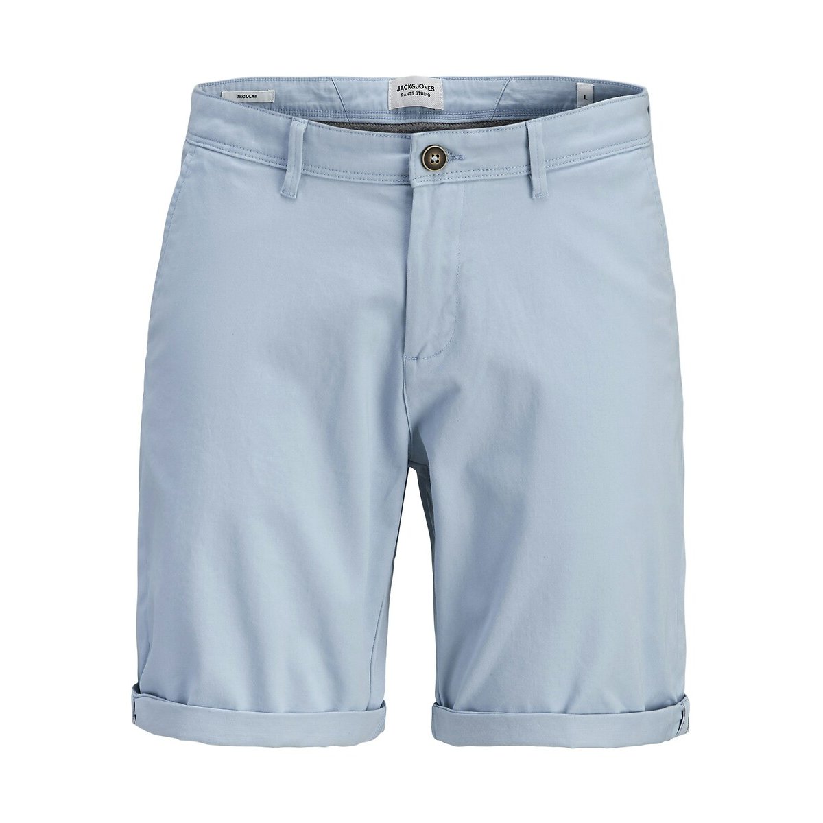 Short droit Bowie bleu clair, JACK & JONES