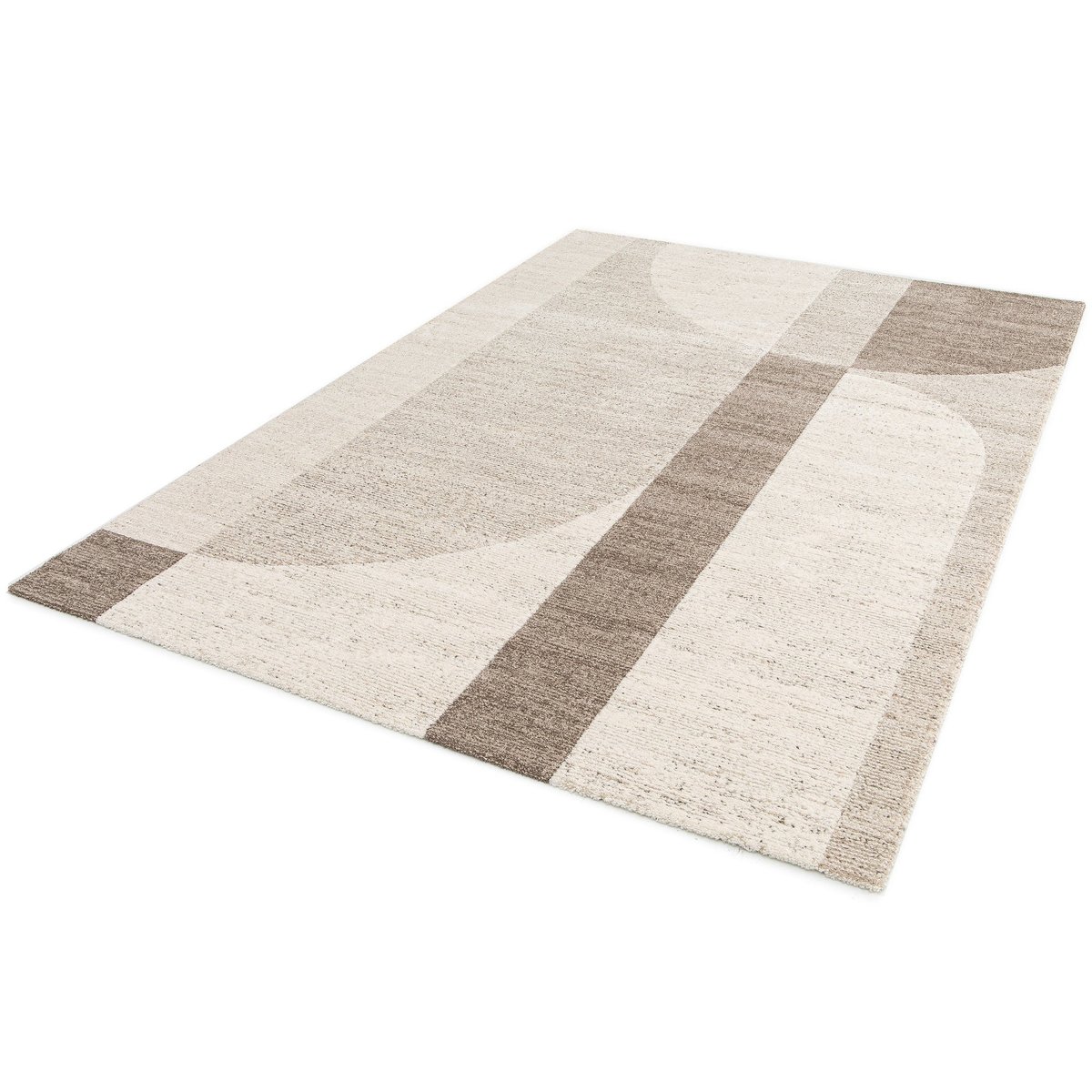 Tapis doux et design MERIDIAN beige sable, AFK LIVING