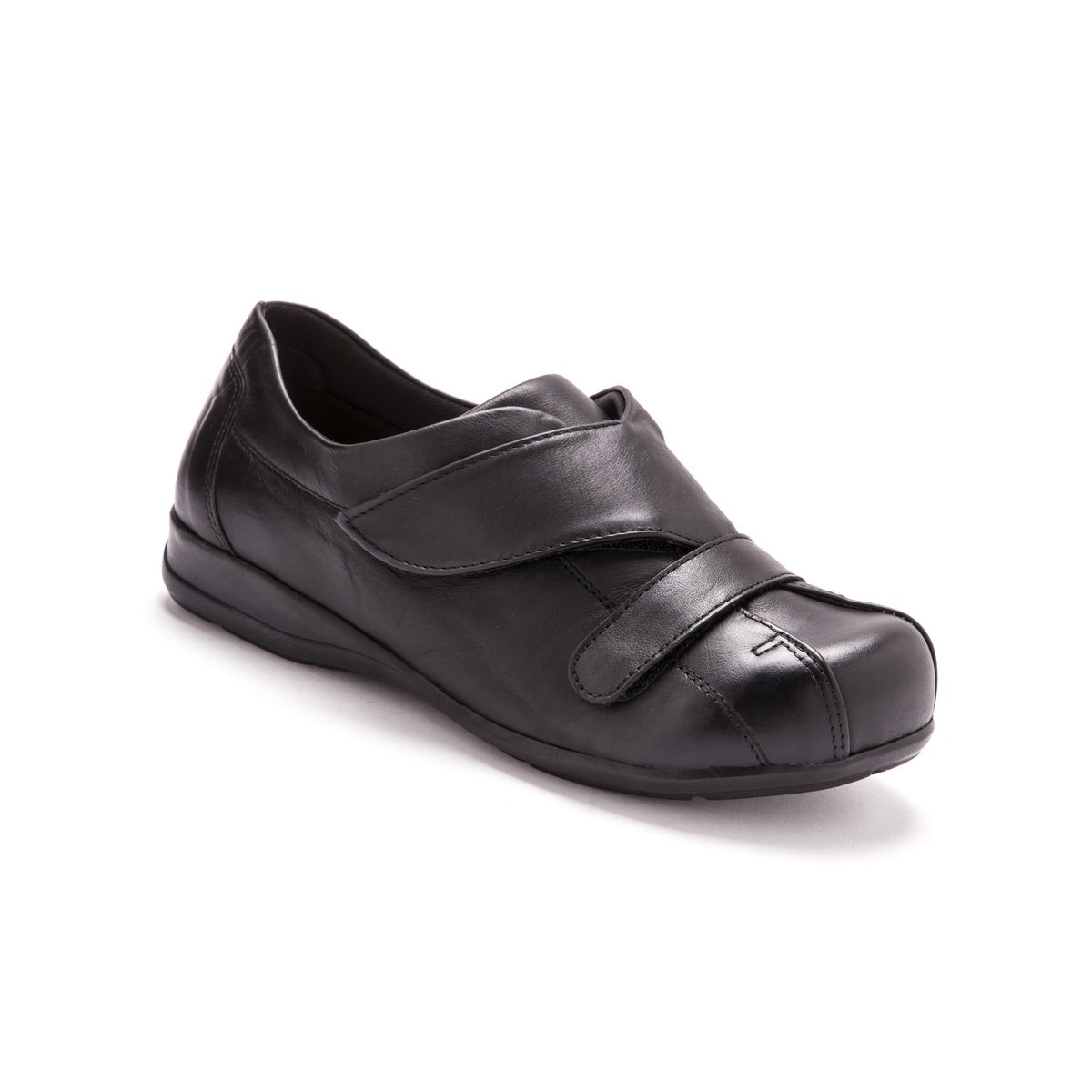 Derbies scratch spécial pieds sensibles noir, PEDICONFORT