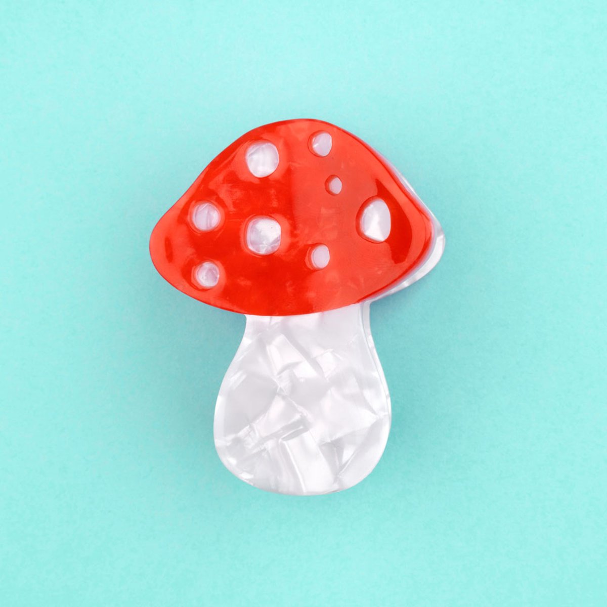 Pince à cheveux CHAMPIGNON couleur unique, COUCOU SUZETTE