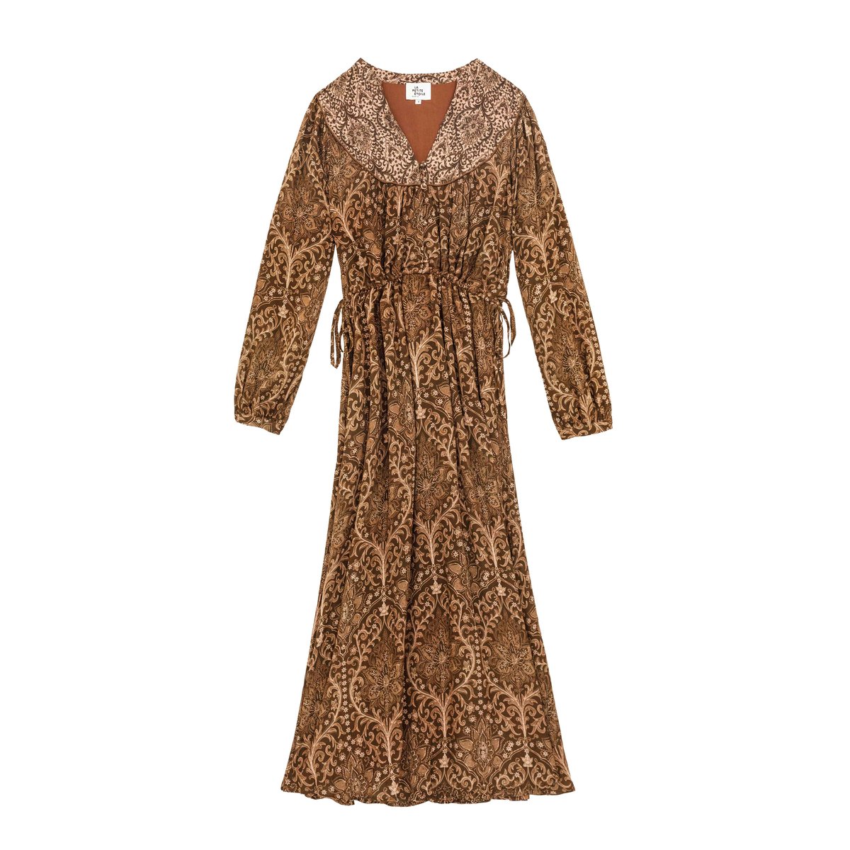 ROBE imprimé cachemire REGUY 16-boho, LA PETITE ETOILE