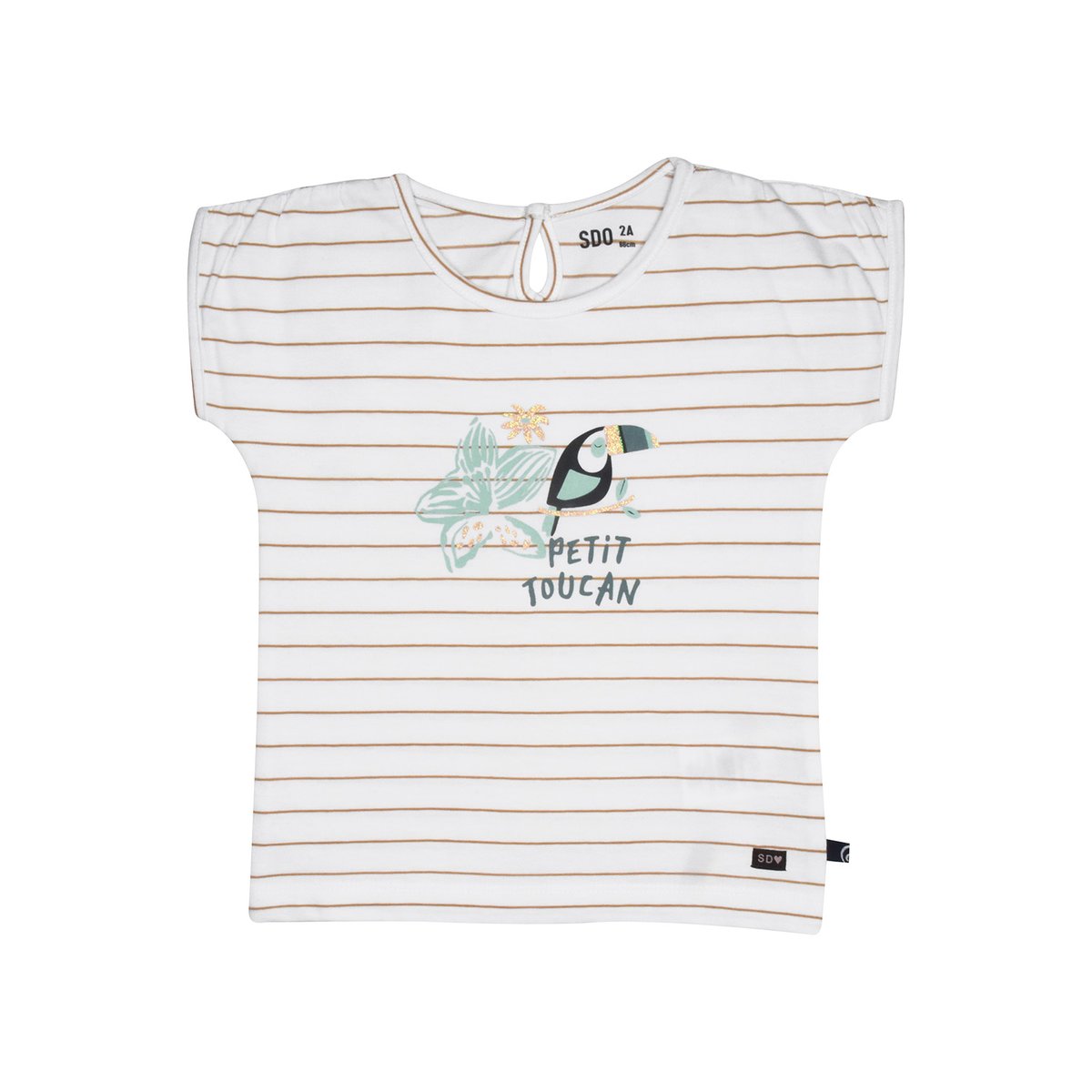 T-shirt réjeane blanc, SUCRE D'ORGE