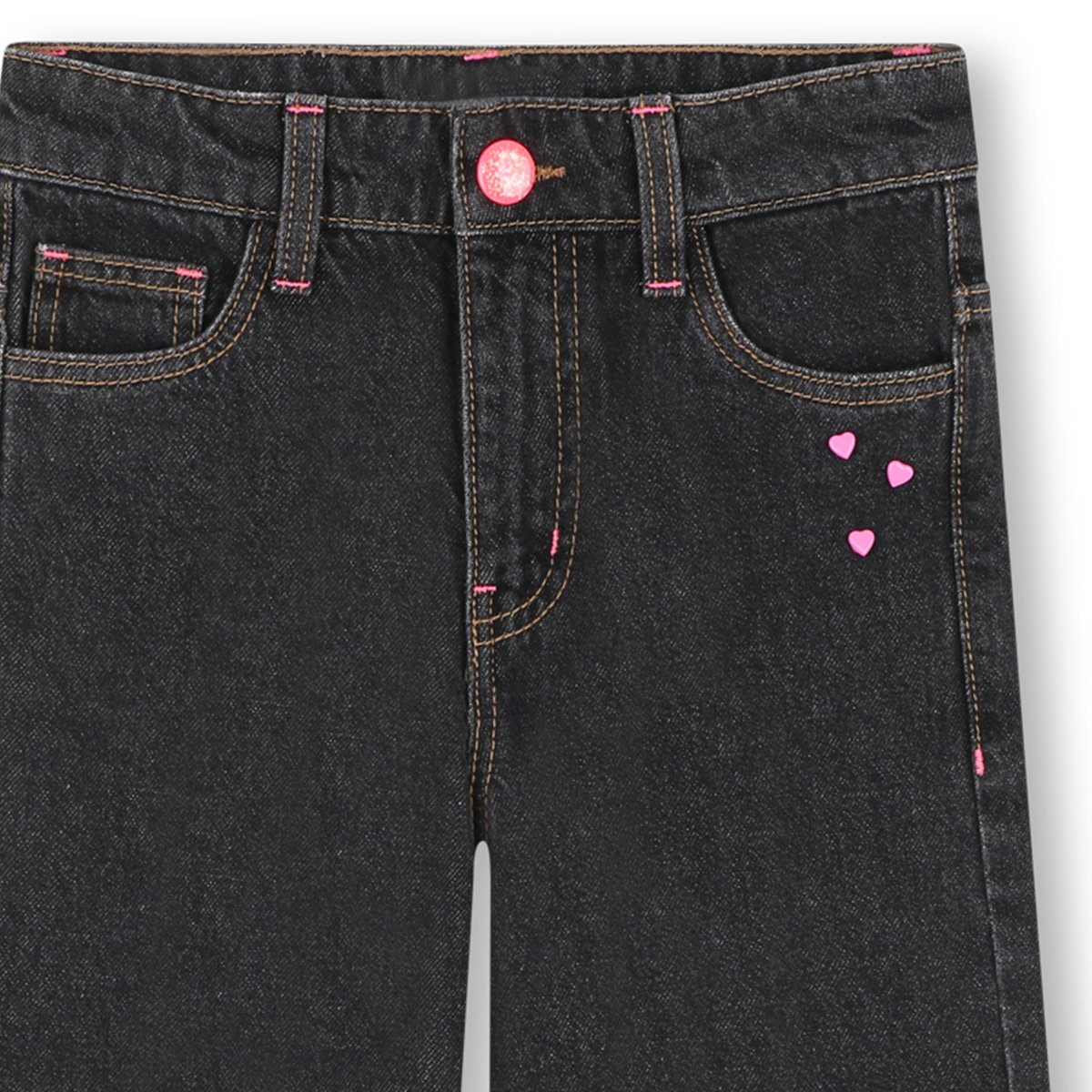 Pantalon en denim denim black lave, BILLIEBLUSH