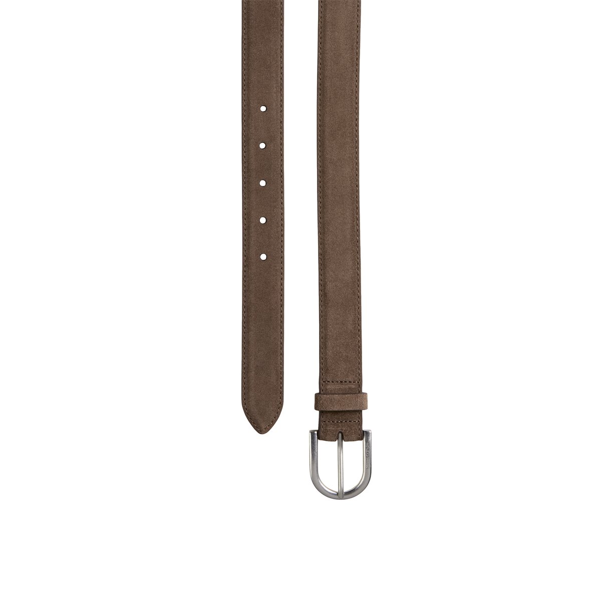 Ceinture modèle Jill en cuir velours souple marron clair, MARC O'POLO