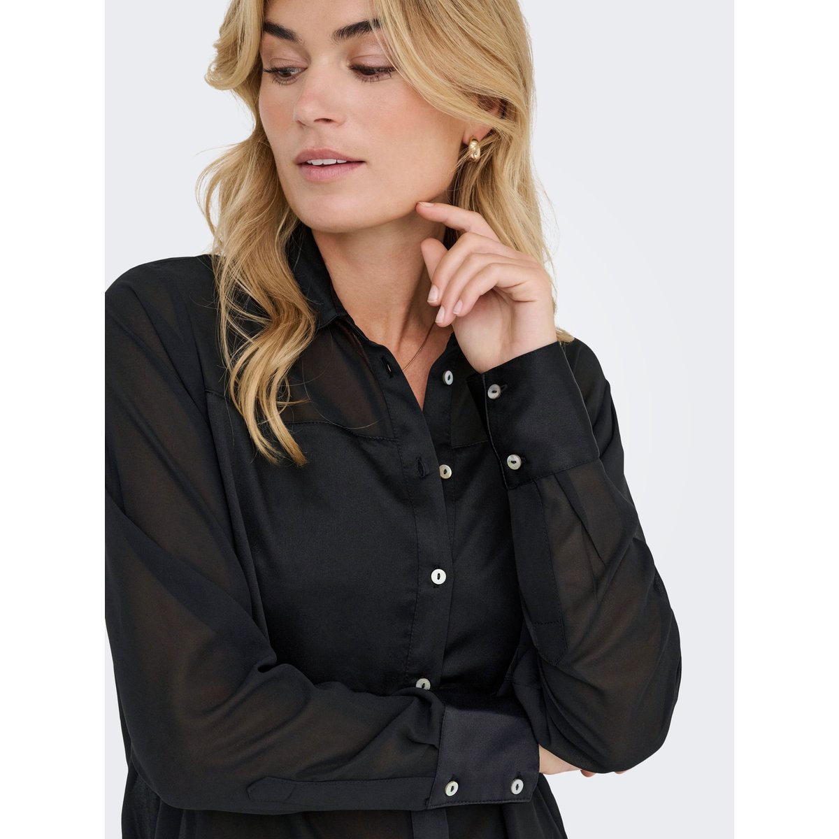 Chemise noire - black, ONLY