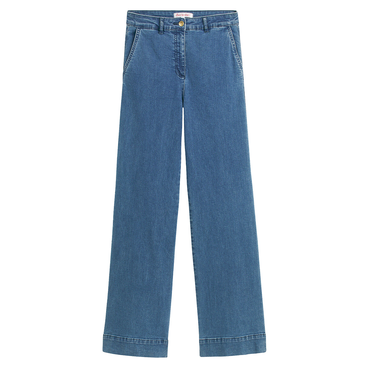 Jeans flare azul stone, ANNE WEYBURN
