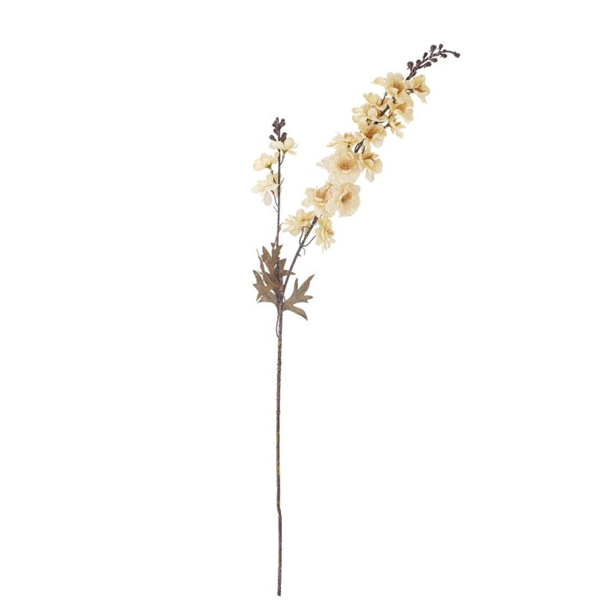 Fleur artificielle pied d'alouette beige, BLOOMINGVILLE