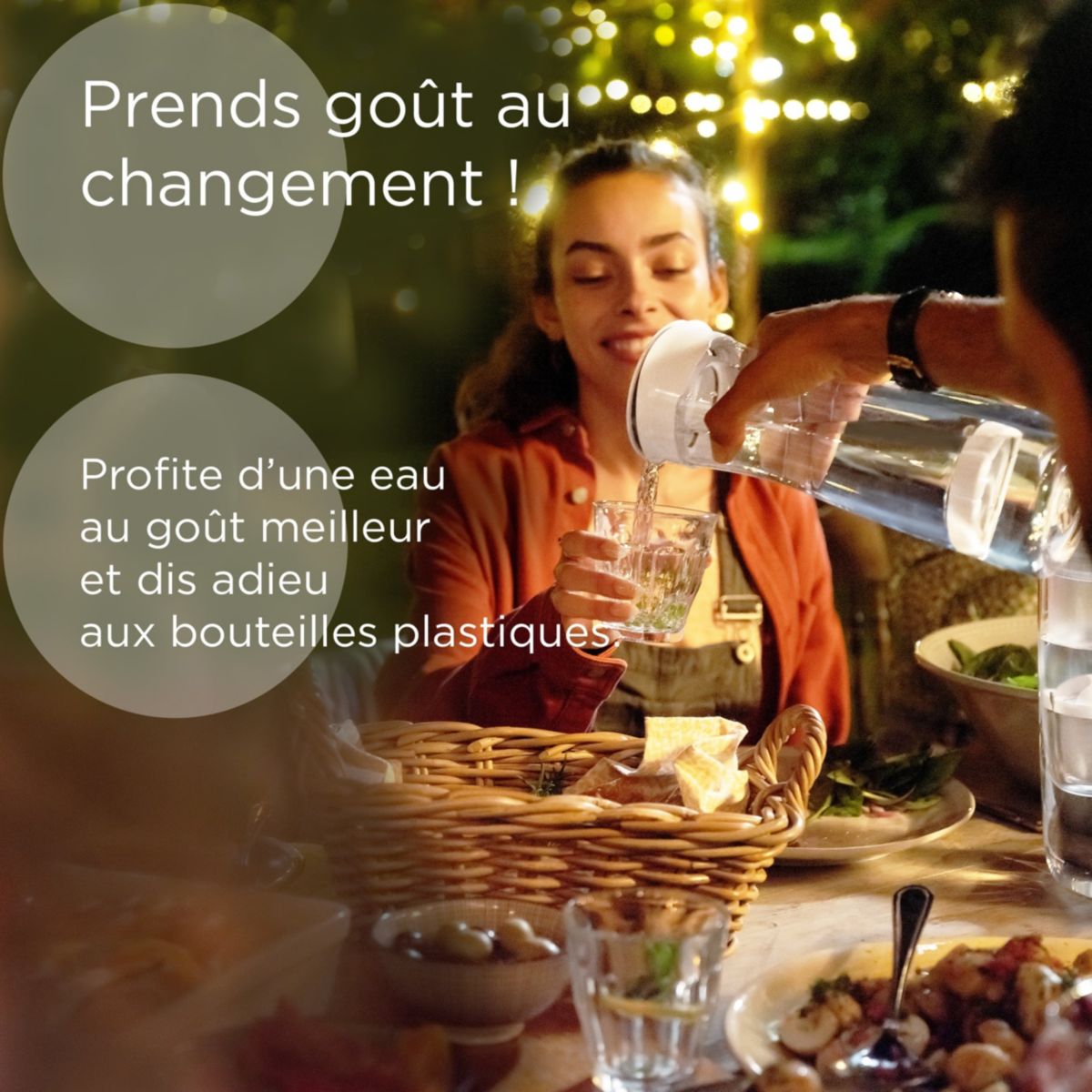 Bouteille FILL&SERVE MIND gris foncé gris, BRITA