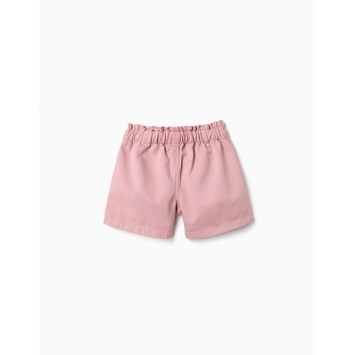 Short en sergé avec poches à l'avant rose clair, ZIPPY