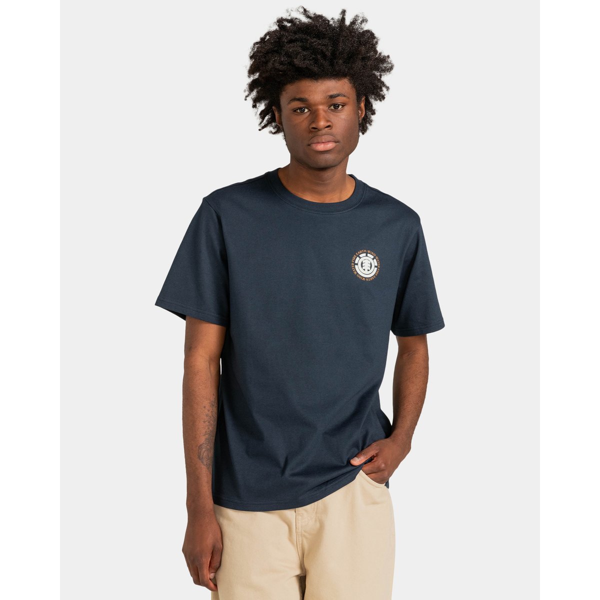 T-Shirt à manches courtes SEAL bleu eclipse navy, ELEMENT