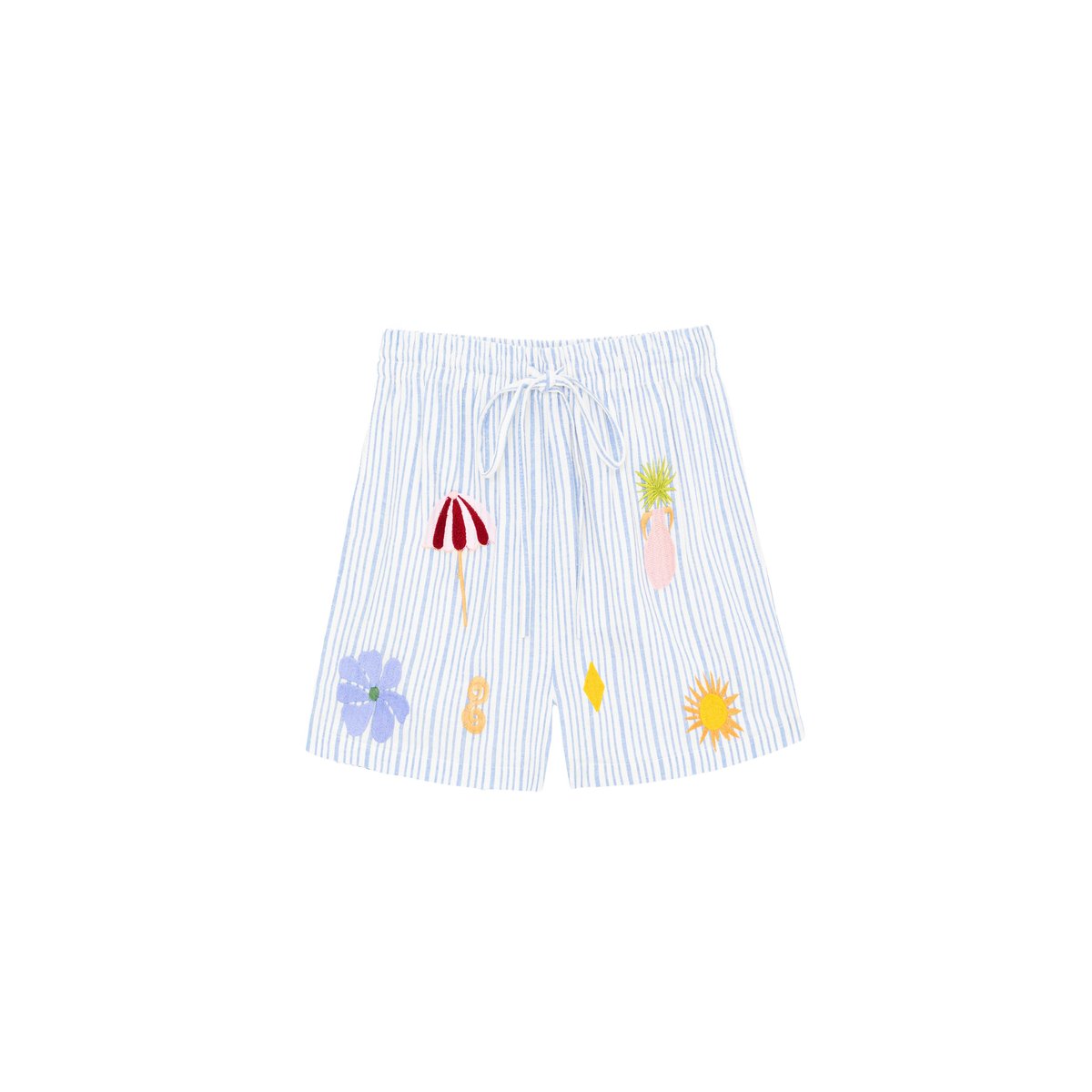 Short imprimé à rayures SHAY 20-rayure, LA PETITE ETOILE