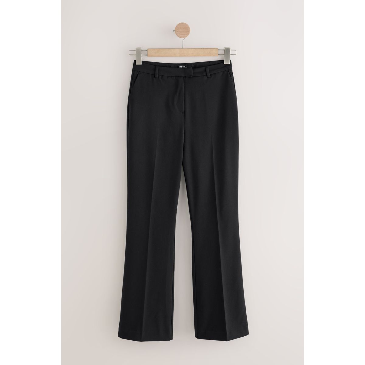 Pantalon bootcut habillé noir, NEXT
