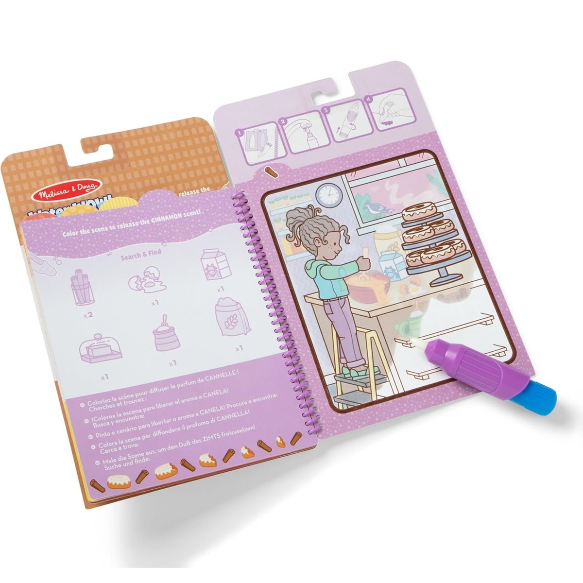 Water Wow! Gourmands rose, MELISSA & DOUG